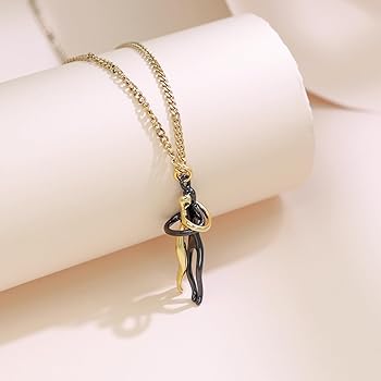 WarmHug Necklace (Gold/Black)